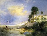 Fort George Island, Florida by Thomas Moran